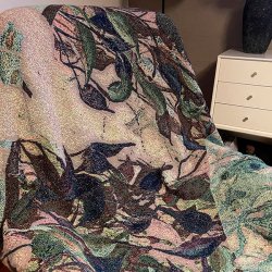 Kvinde i flor - tppe