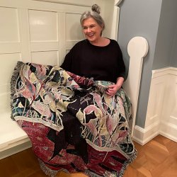 Kvinde i flor - tppe