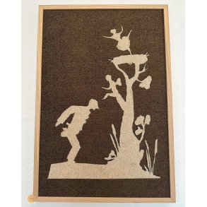 Manden ved tret - vgbillede