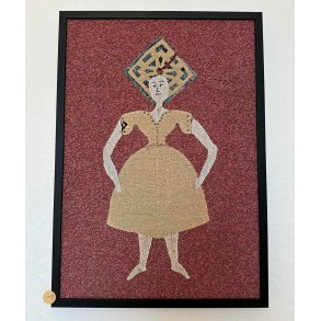 H.C.A. Dukkeklip - Den gule dame- vgbillede