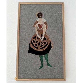 H.C.A. Dukkeklip - Pigen med maske - vgbillede