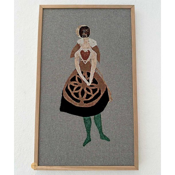 H.C.A. Dukkeklip - Pigen med maske - vgbillede